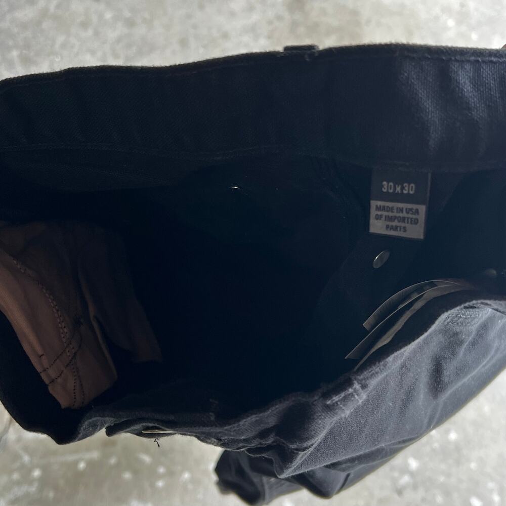Carhartt black double knee work wear carpenter pants - Picture 4 of 7